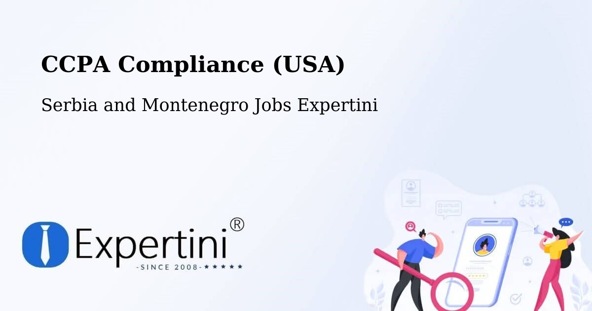 CCPA Privacy Rights & Compliance Notice – Farnham - Serbia and Montenegro Jobs Expertini